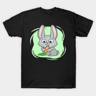 Happy Rabbit I Hare I Cute Rabbit I Kids Rabbit T-Shirt